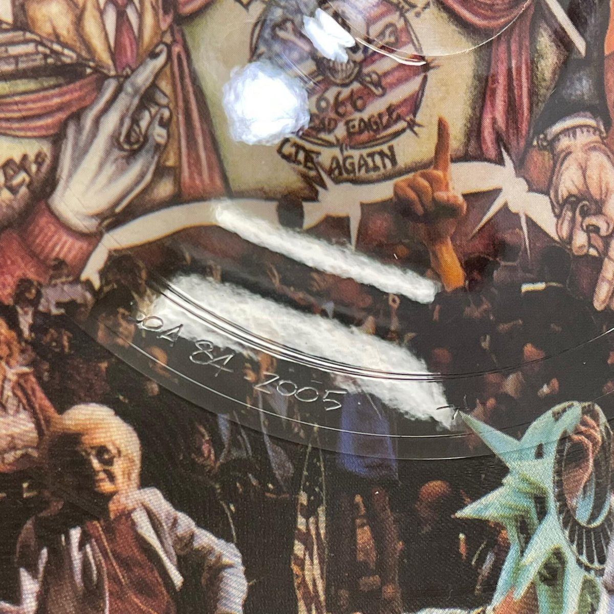 【尾張小牧店】 中古 LP Cryptic Slaughter クリプティック・スローター Money Talks　マネー・トークス　 ピクチャー盤 【レトロ】