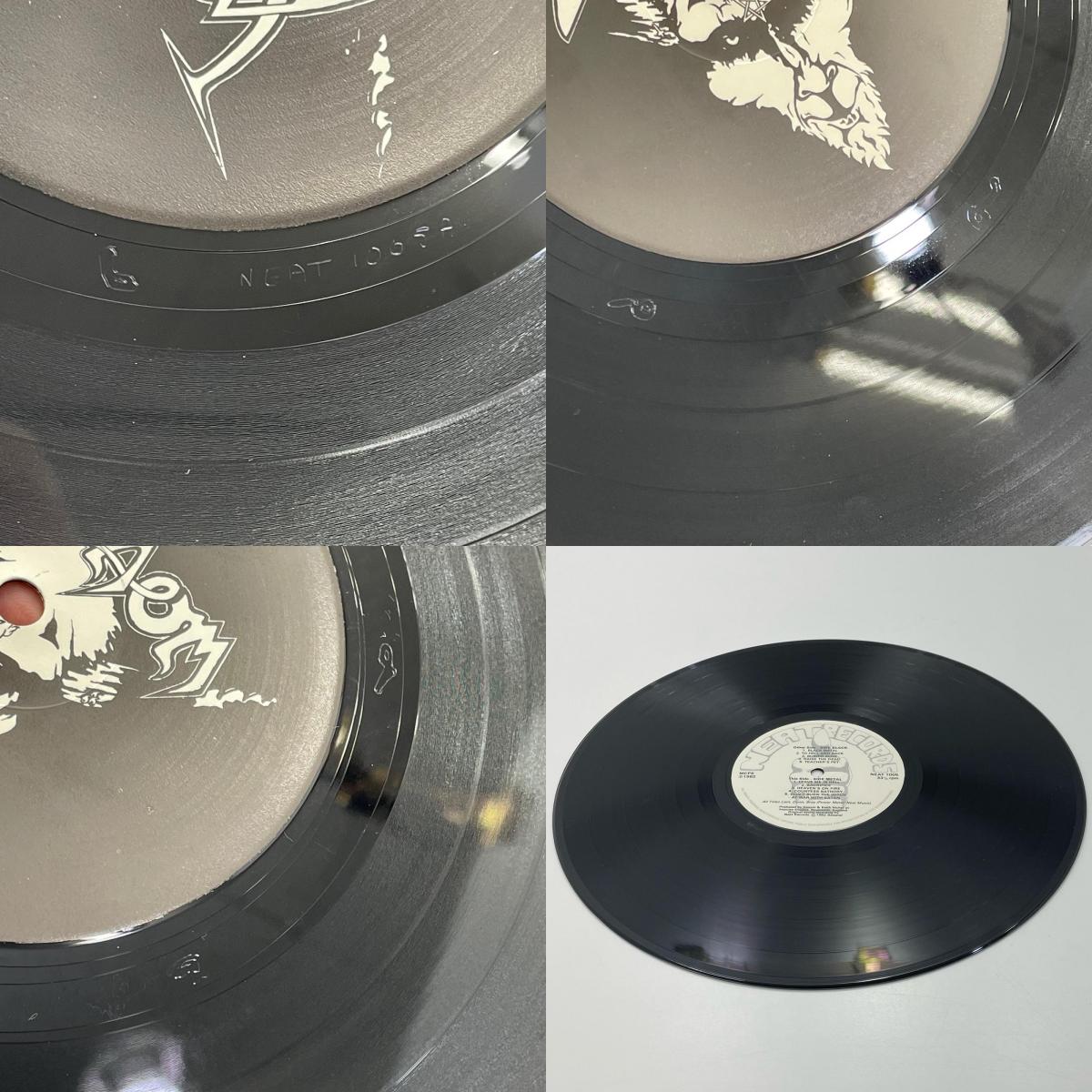 【尾張小牧店】LP VENOM ヴェノム BLACK METAL 1982年UKオリジナル最初期盤 NEAT1005 エンボス レコード【レトロ】【レトロ】