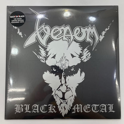 【尾張小牧店】LP VENOM ヴェノム BLACK METAL 高音質2LPリマスター盤 カラーヴァイナル 未開封【レトロ】【中古】