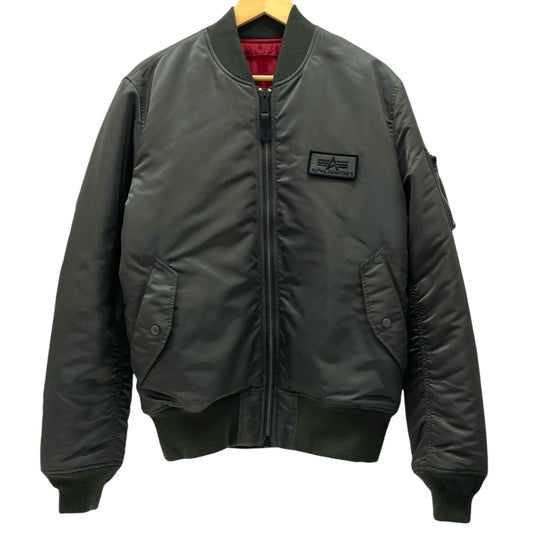 【中古】ALPHA | アルファ　MA-1　リバーシブル フライトジャケット カーキ サイズ：XL【尾張小牧店】