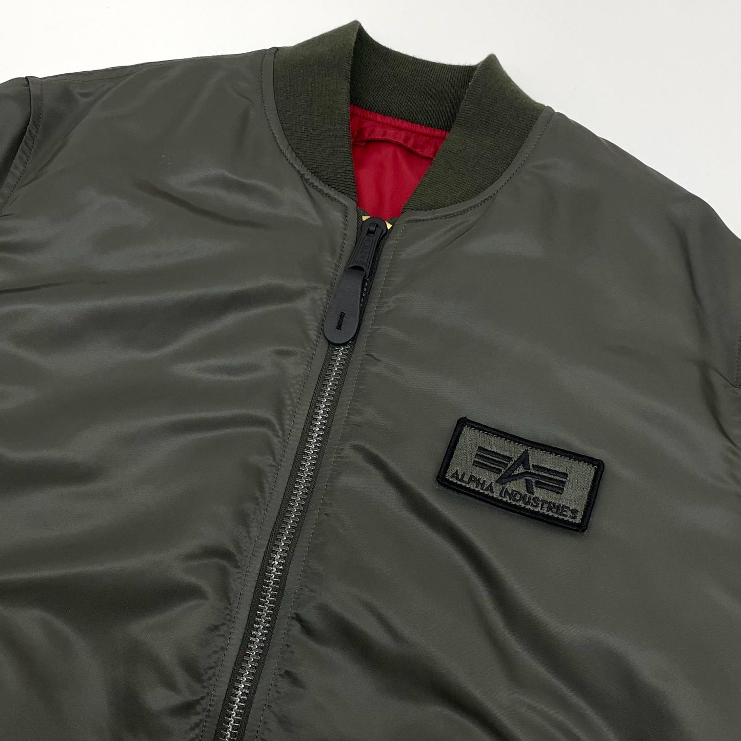 【中古】ALPHA | アルファ　MA-1　リバーシブル フライトジャケット カーキ サイズ：XL【尾張小牧店】