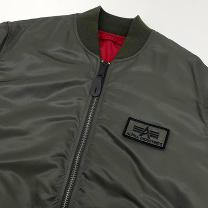 【中古】ALPHA | アルファ　MA-1　リバーシブル フライトジャケット カーキ サイズ：XL【尾張小牧店】