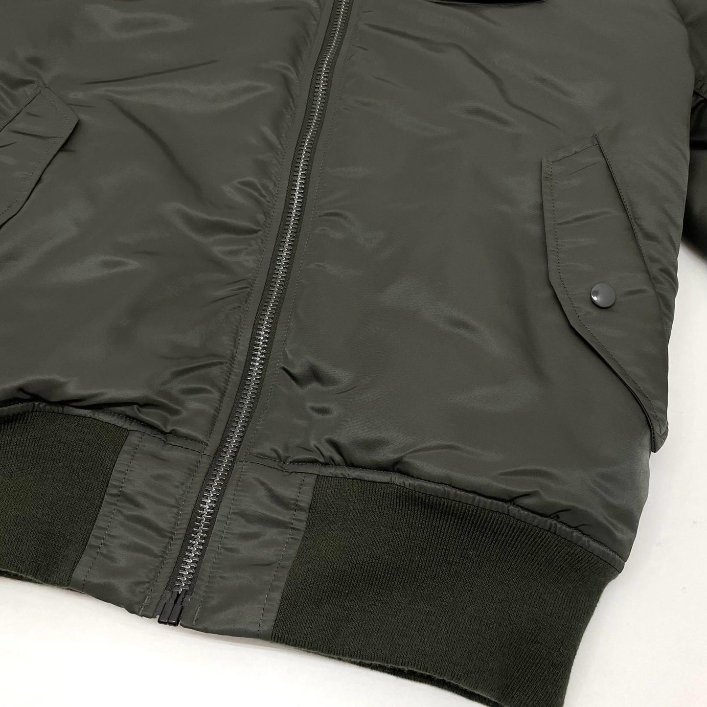 【中古】ALPHA | アルファ　MA-1　リバーシブル フライトジャケット カーキ サイズ：XL【尾張小牧店】