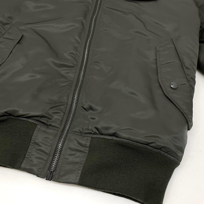 【中古】ALPHA | アルファ　MA-1　リバーシブル フライトジャケット カーキ サイズ：XL【尾張小牧店】