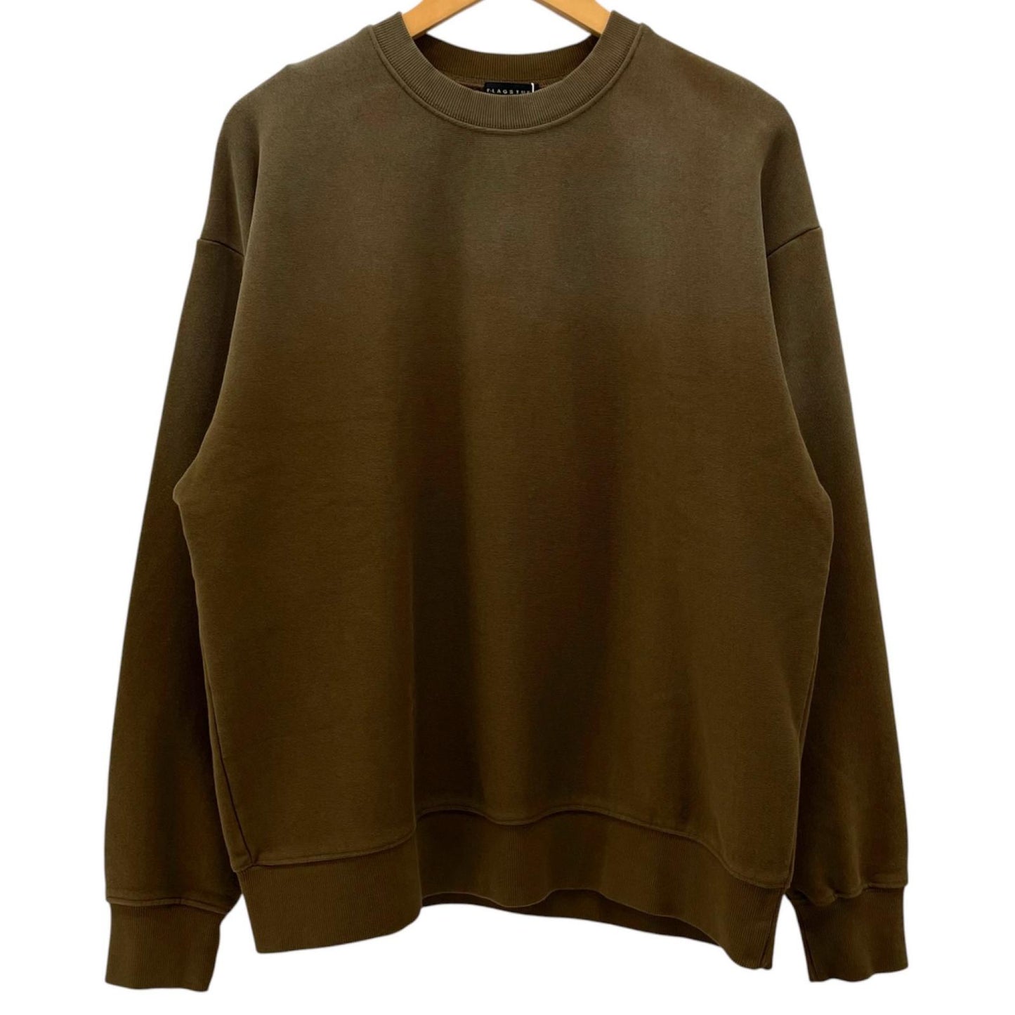 【中古】FLAGSTUFF | フラッグスタッフ FADE SWEAT 長袖スウェット FS1913 ブラウン サイズ：L【尾張小牧店】