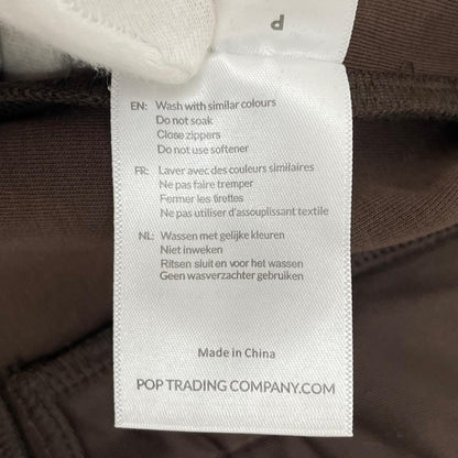 【中古】POP TRADING COMPANY | ポップトレーディングカンパニー　25SS PUB TRACK TOP ジャージ トラックジャケット　POPSS25_05-012 ブラウン サイズ：M【尾張小牧店】