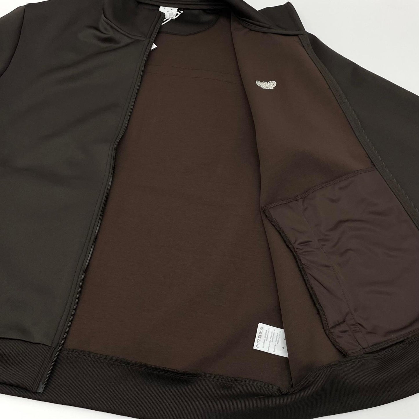 【中古】POP TRADING COMPANY | ポップトレーディングカンパニー　25SS PUB TRACK TOP ジャージ トラックジャケット　POPSS25_05-012 ブラウン サイズ：XL【尾張小牧店】