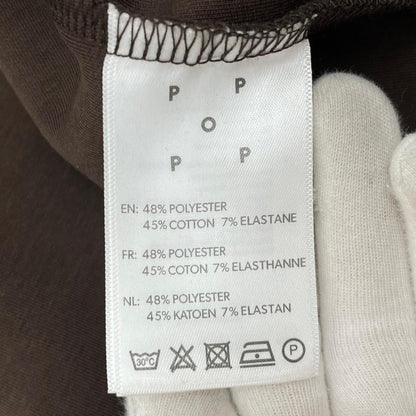【中古】POP TRADING COMPANY | ポップトレーディングカンパニー　25SS PUB TRACK TOP ジャージ トラックジャケット　POPSS25_05-012 ブラウン サイズ：XL【尾張小牧店】