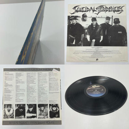 【尾張小牧店】LP SUICIDAL TENDENCIES スイサイダル・テンデンシーズ　HOW WILL I LAUGH TOMORROW US盤 E 44288 BL44288 見本盤（ゴールドスタンプ）【レトロ】【中古】