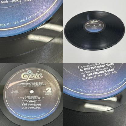 【尾張小牧店】LP SUICIDAL TENDENCIES スイサイダル・テンデンシーズ　HOW WILL I LAUGH TOMORROW US盤 E 44288 BL44288 見本盤（ゴールドスタンプ）【レトロ】【中古】