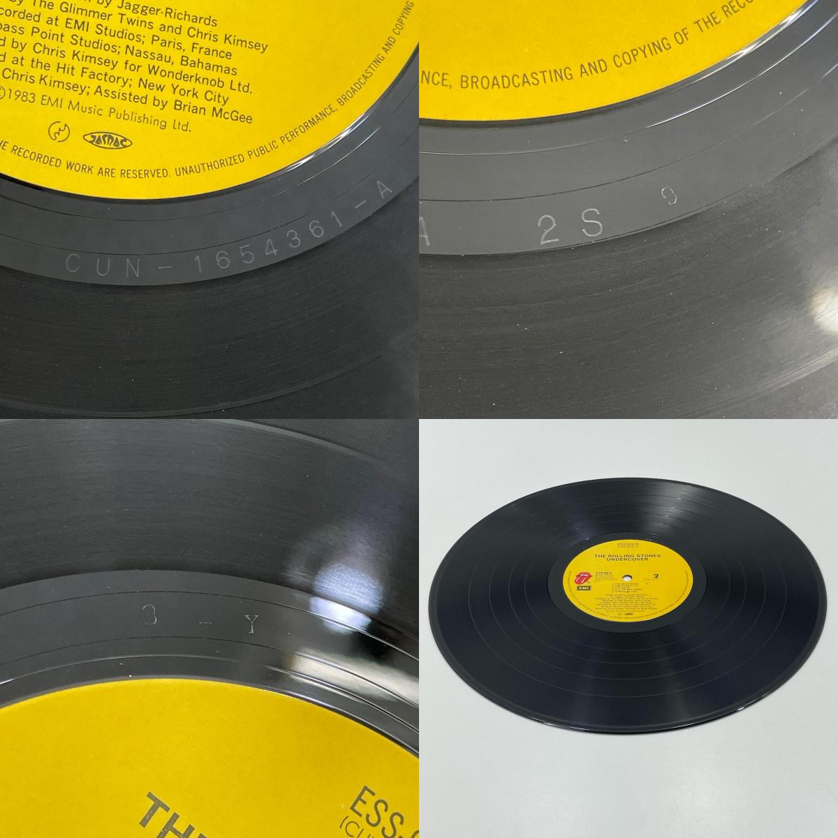 【尾張小牧店】 中古 LP ローリング・ストーンズ / アンダーカヴァー ESS-91070 LPレコード 【レトロ】