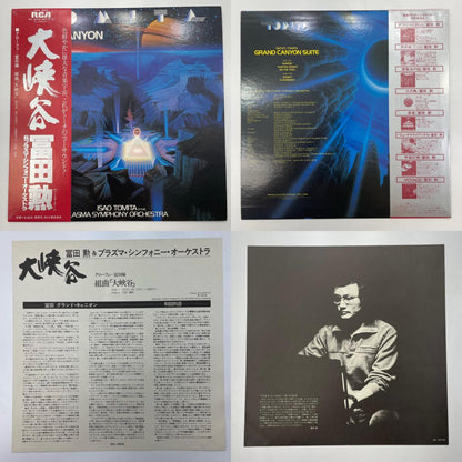 【尾張小牧店】LP 冨田勲 / 惑星 RVC-2111・大峡谷 RCL-8306 LPレコード ２枚セット【レトロ】