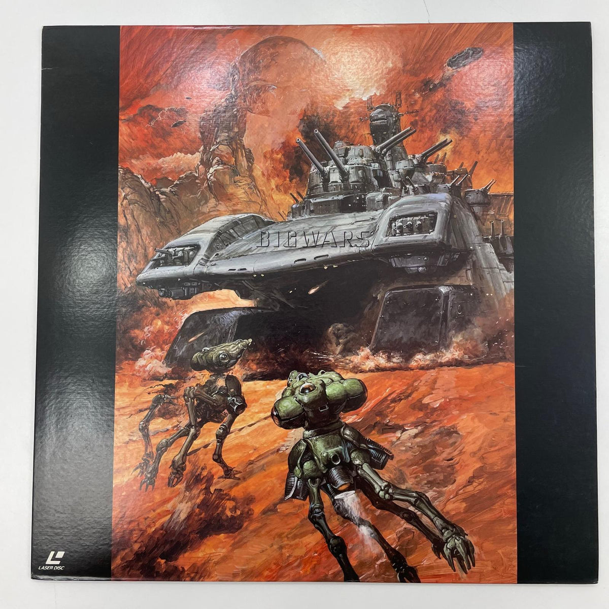 【尾張小牧店】 中古 LD ビッグ・ウォーズ 神撃つ朱き荒野に　レーザーディスク 【レトロ】