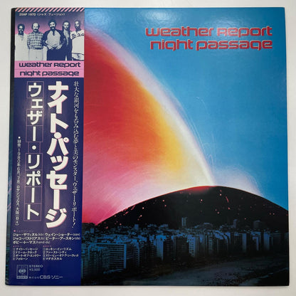 【尾張小牧店】 中古 LP ウェザー・リポート　ナイト・パッセージ　LP レコード 【レトロ】