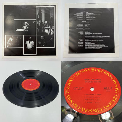 【尾張小牧店】 中古 LP ウェザー・リポート　ナイト・パッセージ　LP レコード 【レトロ】