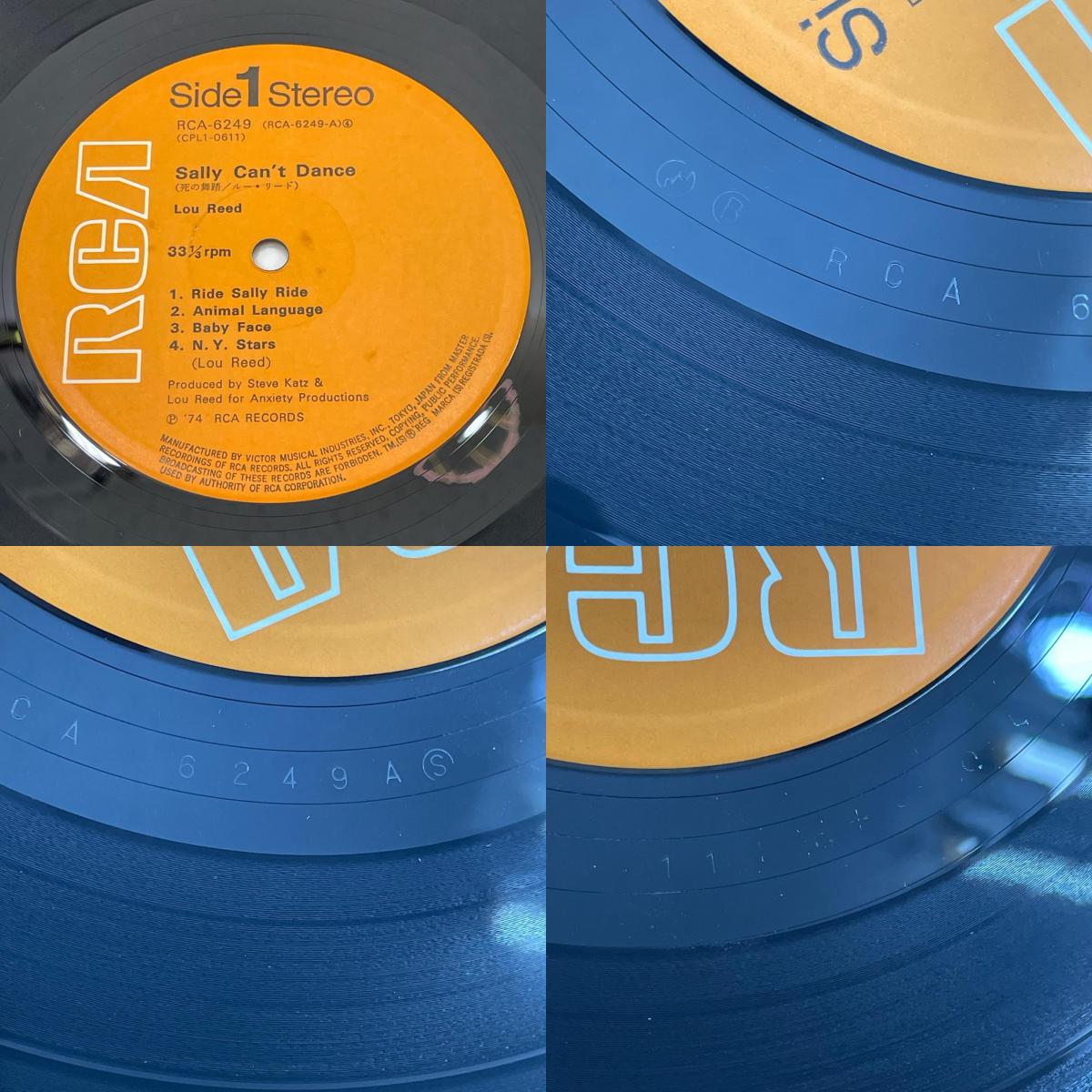 【尾張小牧店】 中古 LP ルー・リード 死の舞踏 RCA-6249　 LPレコード 【レトロ】