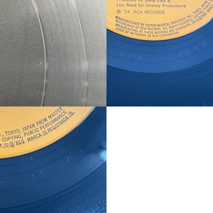 【尾張小牧店】 中古 LP ルー・リード 死の舞踏 RCA-6249　 LPレコード 【レトロ】