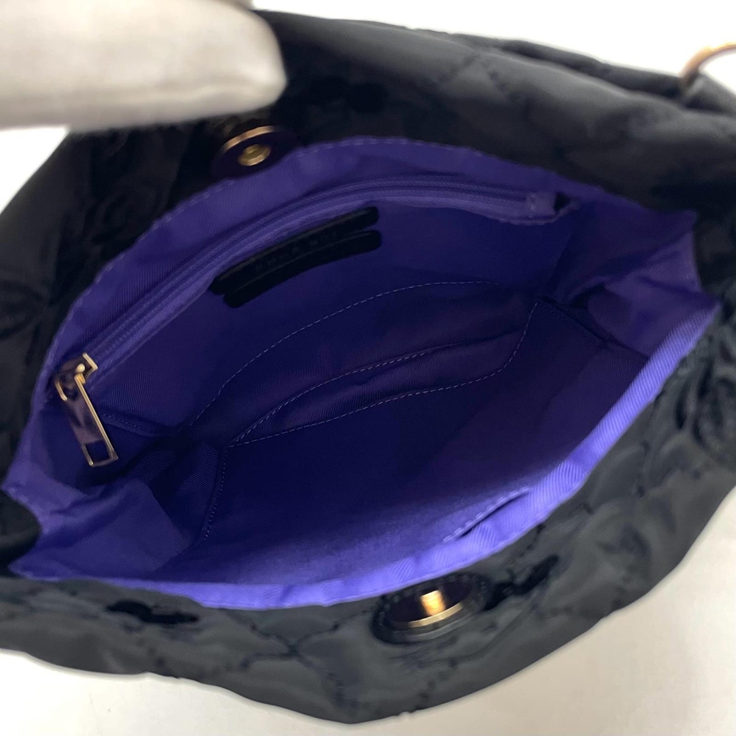 【中古】ANNA SUI×HELLO KITTY | アナスイ×ハローキティ ショルダーバッグ ブラック【尾張小牧店】