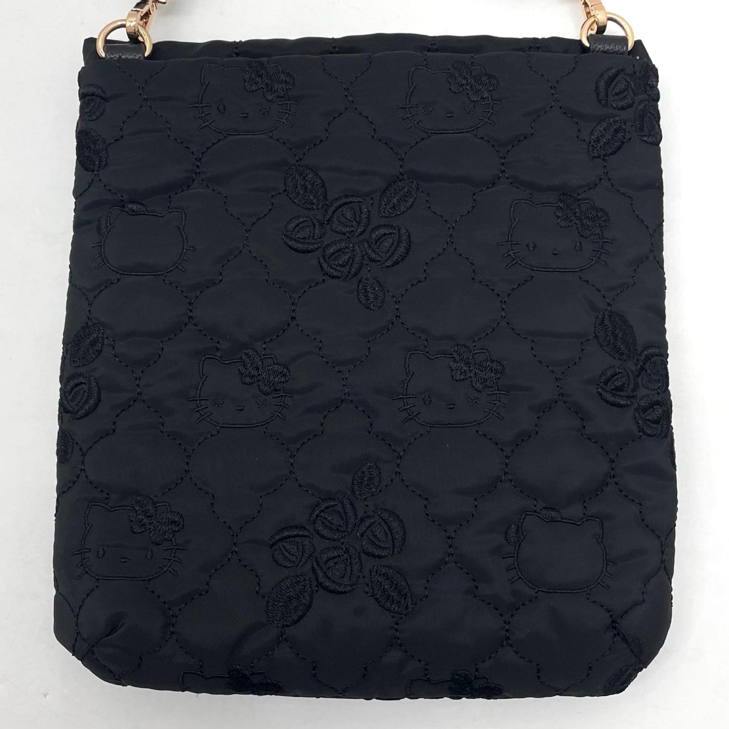 【中古】ANNA SUI×HELLO KITTY | アナスイ×ハローキティ ショルダーバッグ ブラック【尾張小牧店】
