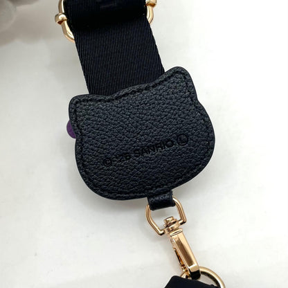 【中古】ANNA SUI×HELLO KITTY | アナスイ×ハローキティ ショルダーバッグ ブラック【尾張小牧店】