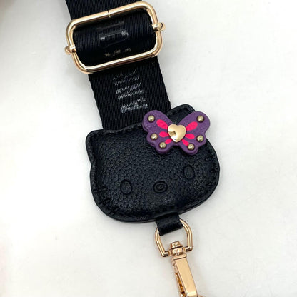 【中古】ANNA SUI×HELLO KITTY | アナスイ×ハローキティ ショルダーバッグ ブラック【尾張小牧店】