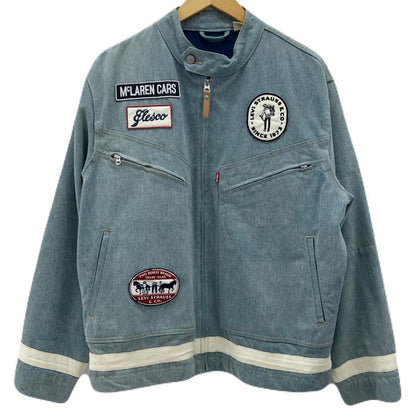 【中古】Levi's×McLaren Racing Limited | リーバイス×マクラーレン・レーシング スタジャン レーシングジャケット A8989-0000 ブルー サイズ：L【尾張小牧店】