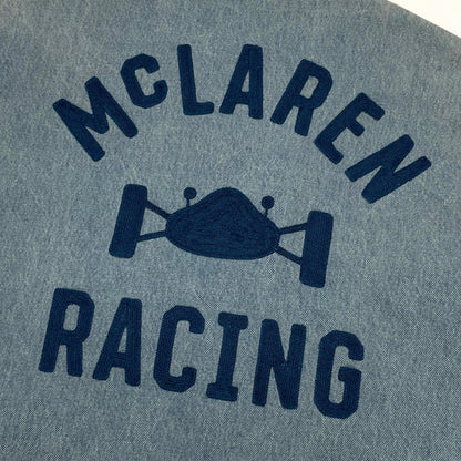 【中古】Levi's×McLaren Racing Limited | リーバイス×マクラーレン・レーシング スタジャン レーシングジャケット A8989-0000 ブルー サイズ：L【尾張小牧店】