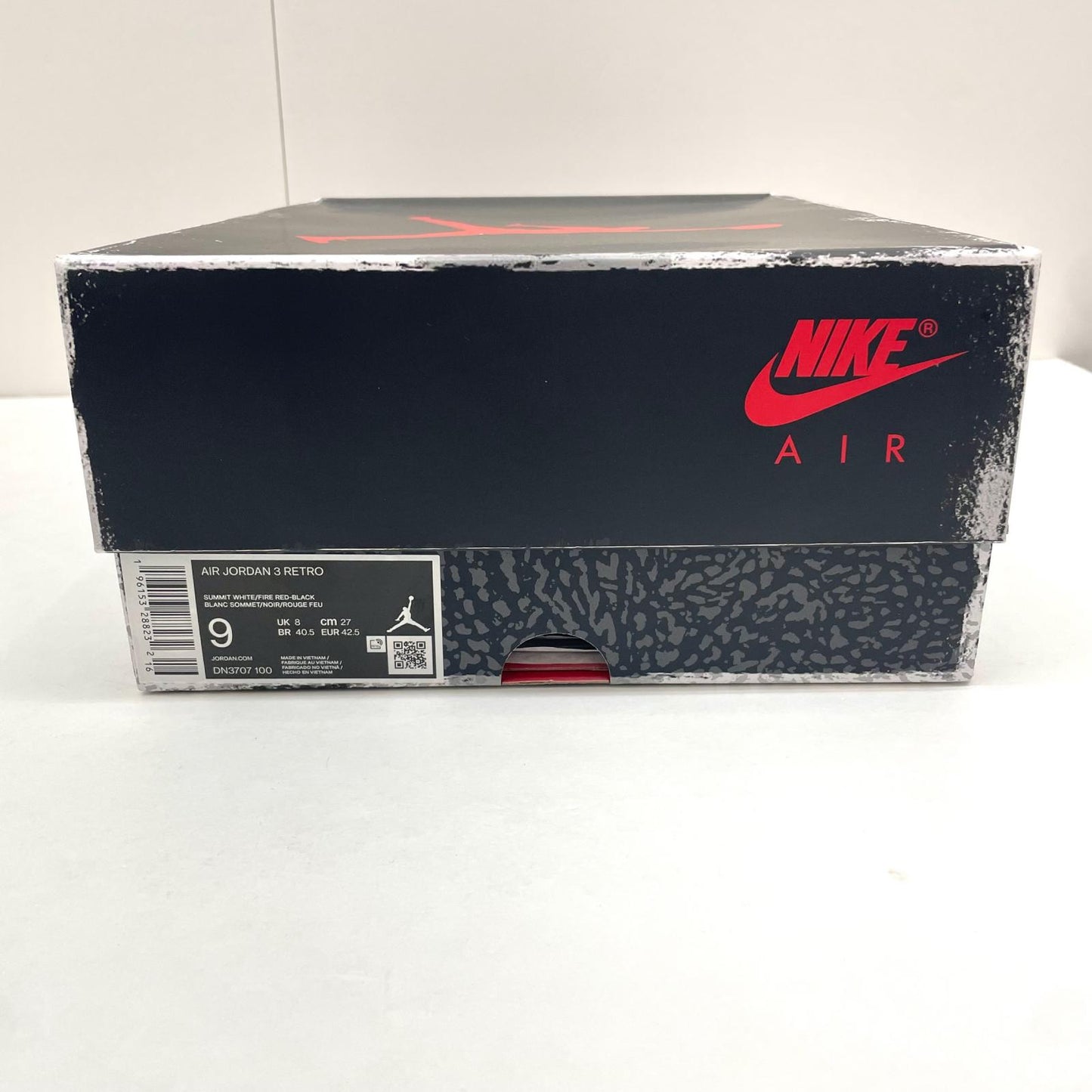 NIKE | ナイキ AIR JORDAN 3 RETRO スニーカー 27.0cm DN3707-100 グレー【尾張小牧店】