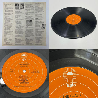 【尾張小牧店】LP クラッシュ 白い暴動 25・3P-67 レコード【レトロ】【中古】