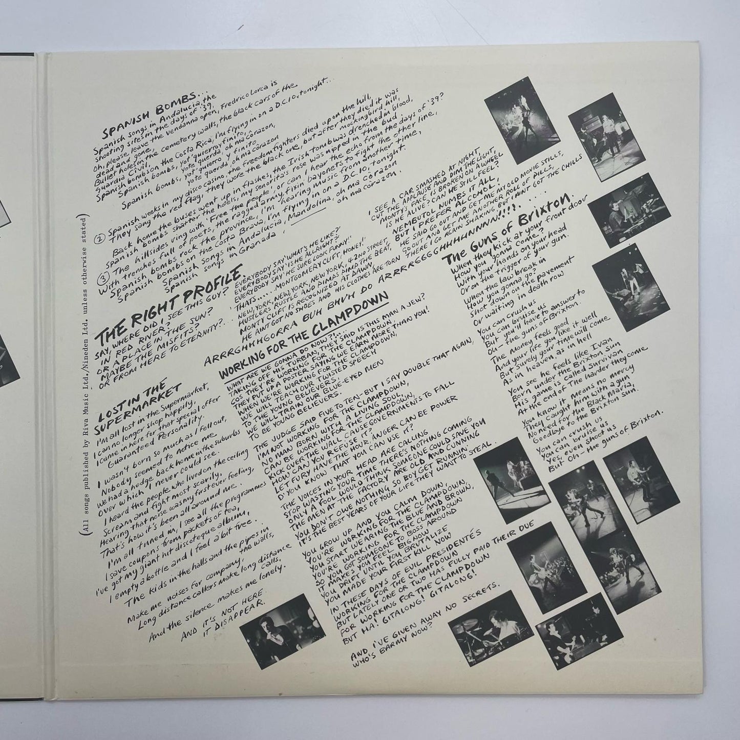 【尾張小牧店】LP クラッシュ / ロンドン・コーリング 35・3P-175 レコード【レトロ】【中古】