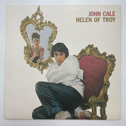【尾張小牧店】LP ヘレン・オブ・トロイ/HELEN OF TROY JOHN CALE/ジョン・ケール ILPS-9350手書き Pecko刻印 レコード【レトロ】【中古】