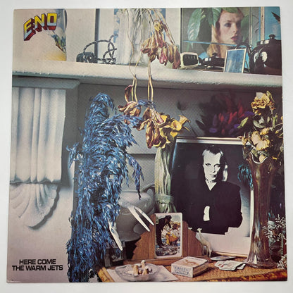 【尾張小牧店】LP BRIAN ENO ブライアン・イーノ / HERE COME THE WARM JETS レコード【レトロ】【中古】