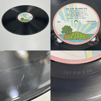 【尾張小牧店】LP BRIAN ENO ブライアン・イーノ / HERE COME THE WARM JETS レコード【レトロ】【中古】
