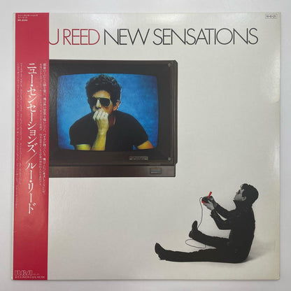 【尾張小牧店】LP LOU REED ルー・リード / ニュー・センセーションズ RPL8249 レコード【レトロ】【中古