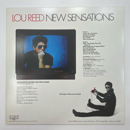 【尾張小牧店】LP LOU REED ルー・リード / ニュー・センセーションズ RPL8249 レコード【レトロ】【中古