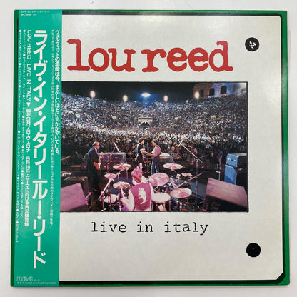【尾張小牧店】LP LOU REED 「 LIVE IN ITALY 」ルー・リード ライヴ・イン・イタリー RPL-3046-47 レコード【レトロ】【中古】