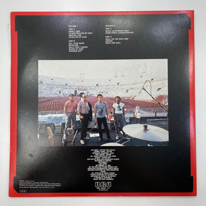 【尾張小牧店】LP LOU REED 「 LIVE IN ITALY 」ルー・リード ライヴ・イン・イタリー RPL-3046-47 レコード【レトロ】【中古】