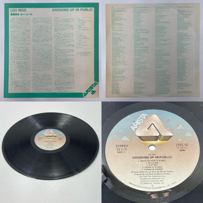 【尾張小牧店】 中古 LP ルー・リード / 都会育ち　25RS-90　 LPレコード【レトロ】