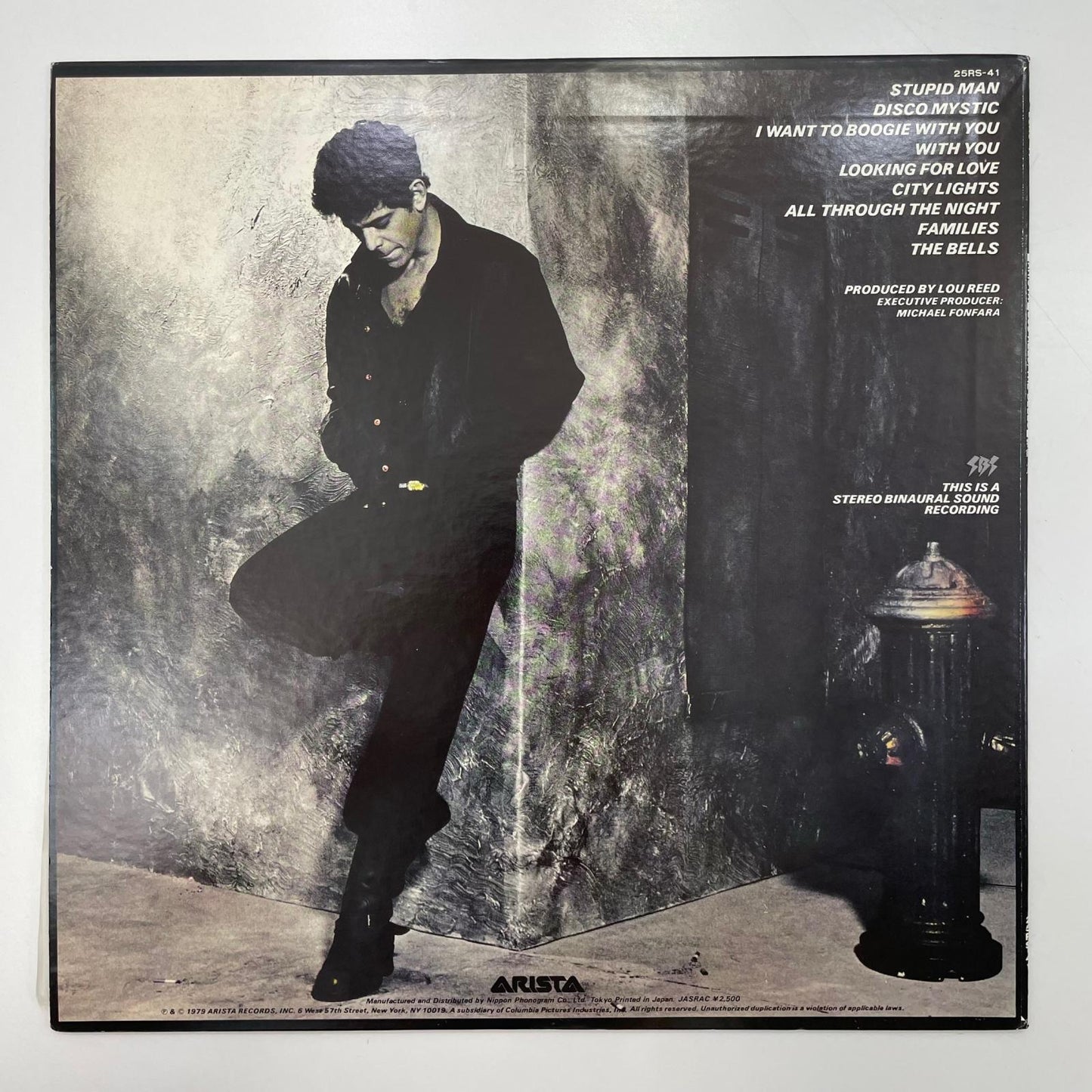 【尾張小牧店】LP 警鐘　ルーリード　LP レコード【レトロ】