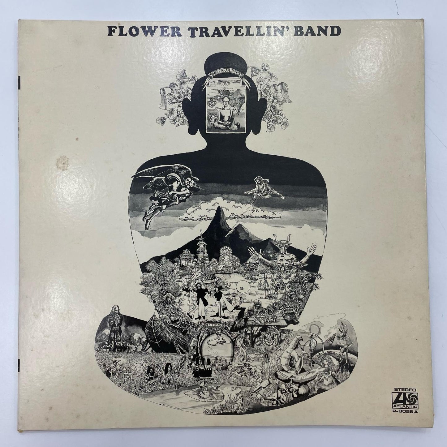 【尾張小牧店】 中古 LP FLOWER TRAVELLIN' BAND Satori フラワートラベリンバンド サトリ P-8056A 国内初回盤　LP レコード