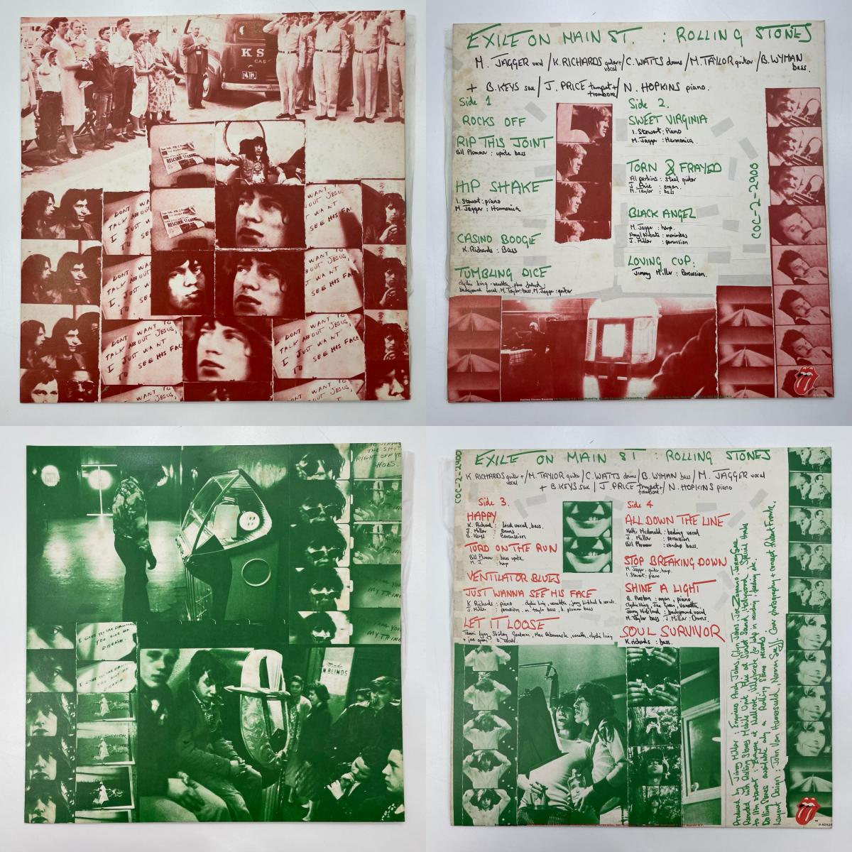 【尾張小牧店】 中古 LP ザ・ローリング・ストーンズ メイン・ストリートのならず者 P-5051-2S　LP レコード 【808】