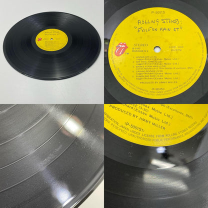 【尾張小牧店】 中古 LP ザ・ローリング・ストーンズ メイン・ストリートのならず者 P-5051-2S　LP レコード 【808】