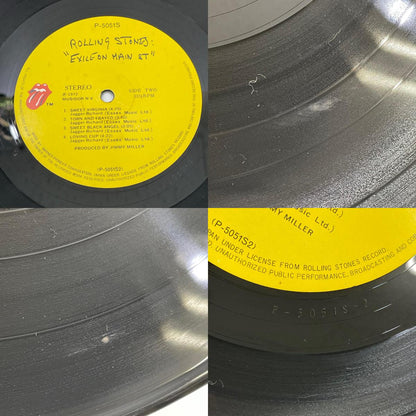 【尾張小牧店】 中古 LP ザ・ローリング・ストーンズ メイン・ストリートのならず者 P-5051-2S　LP レコード 【808】