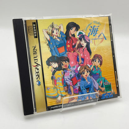 ゲームソフト セガサターン／リアル麻雀アドベンチャー「海へ～Summer　Waltz～」T-16511G【尾張小牧店】