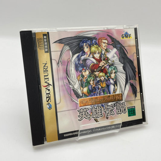 ゲームソフト　セガサターン／The Legend of Heroes I&II 英雄伝説 T-37101G【尾張小牧店】
