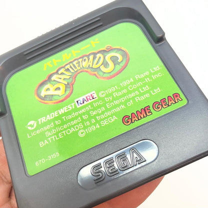 【尾張小牧店】SEGA バトルトード ROMのみ ゲームギア【レトロ】【中古】