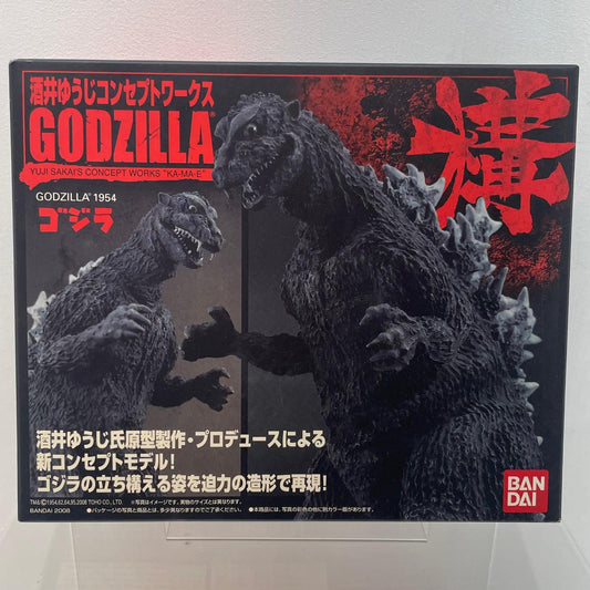 【尾張小牧店】BANDAI 酒井ゆうじ コンセプトワークス GODZILLA 構 ゴジラ GODZILLA1954 未開封【レトロ】【中古】