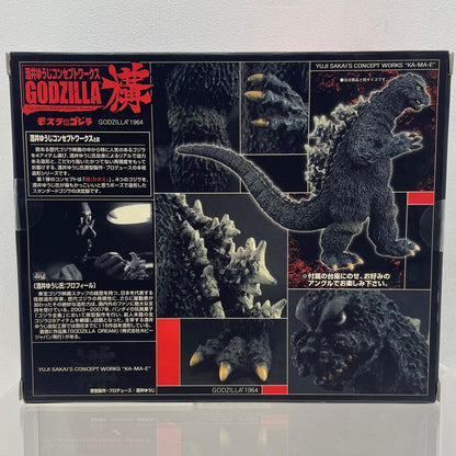 【尾張小牧店】BANDAI 酒井ゆうじ コンセプトワークス GODZILLA 構 ゴジラ モスラ対ゴジラ GODZILLA1964 未開封【レトロ】【中古】