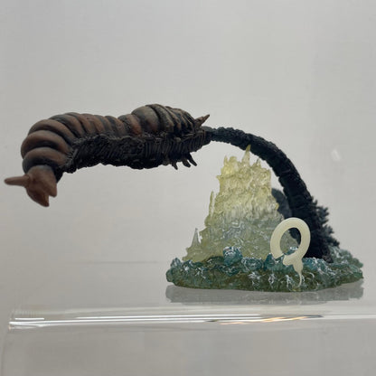 【尾張小牧店】リペアあり！ゴジラVSモスラ幼虫 フィリピン沖の決戦 ゴジラ オーナメント特撮大百科コンプリート レジンキャスト製【レトロ】【中古】