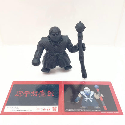 【尾張小牧店】ズーモス 源平討魔伝 「弁慶」 黒成型 消しゴム 塩ビ WF2013夏・WF2014冬【レトロ】【中古】